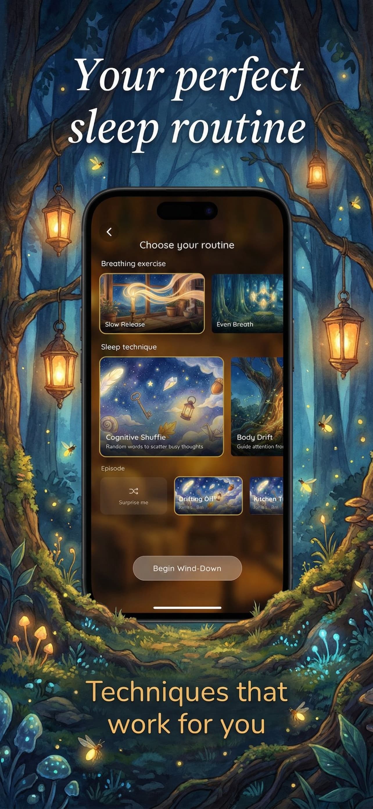 Choose routine